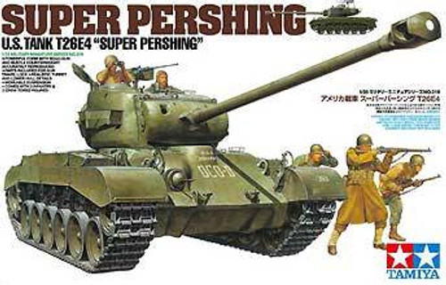 US T26E4 Super Pershing Tank w/90mm Gun 1/35 Tamiya