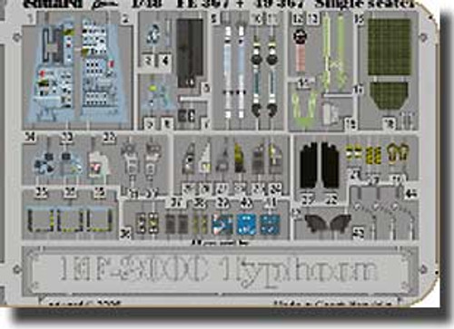 EF-2000 Typhoon Single Seater for RVL (Painted) 1/48 Eduard