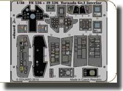 Tornado Gr1 Interior for HBO (Painted Self Adhesive) 1/48 Eduard