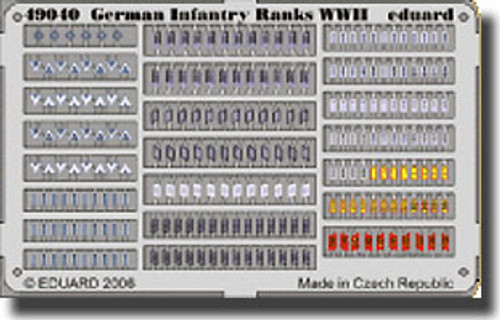 German Infantry Ranks WWII (Painted) 1/48 Eduard