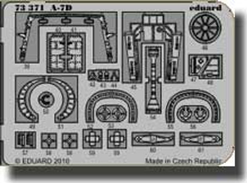 A7D Detail Set for HBO (Painted Self Adhesive) 1/72 Eduard