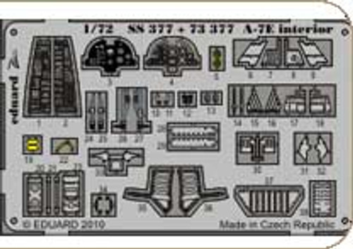 A7E Detail Set for HBO (Painted Self Adhesive) 1/72 Eduard