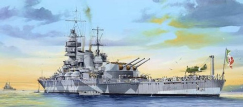 RN Vittorio Veneto Italian Navy Battleship 1940 1/700 Trumpeter