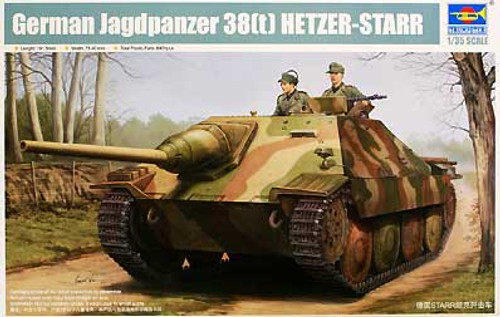 Jagdpanzer 38(t) Hetzer Early Version Tank 1/35 Academy
