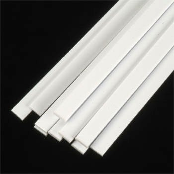 .040 x 1/8 Rectangular Rods Styrene (10) Plastruct Supplies