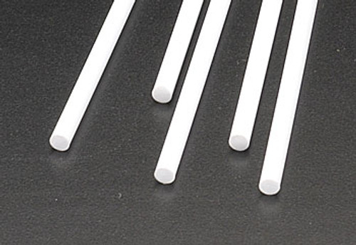 5/32 Round Rods Styrene (5) Plastruct Supplies