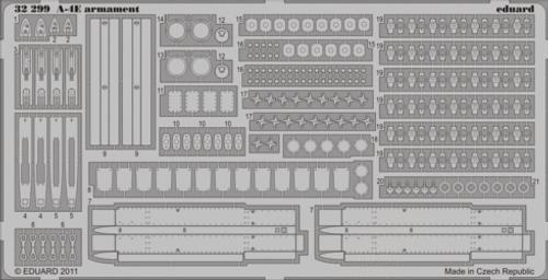 A-4E Armament Detail Set for TSM 1/32 Eduard