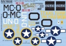 P-38 Happy Jack, Texas Terror-Mad Dash 1/48 Warbird Decals