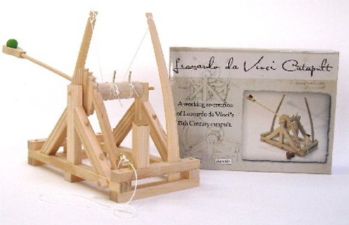 Leonardo DaVinci Catapult Wood Kit Pathfinders