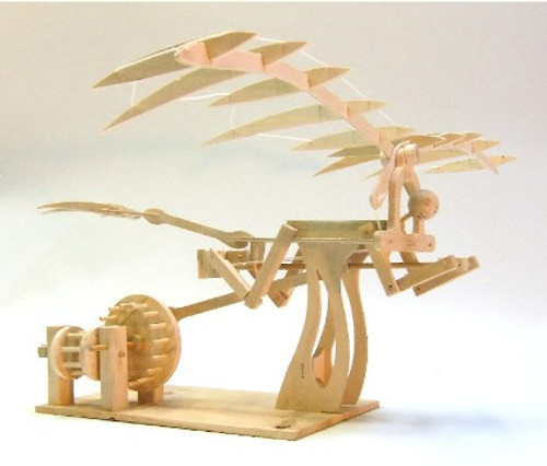 Leonardo DaVinci Ornithopter Wood Kit Pathfinders