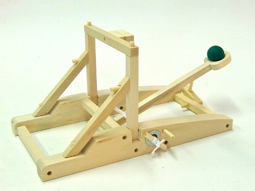 Medieval Catapult Wooden Kit Pathfinders