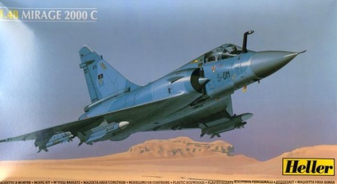 Mirage IIIE/RD Fighter 1/48 Heller