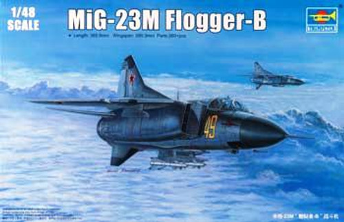 MiG-23M Flogger B Russian Fighter 1/48 Trumpeter