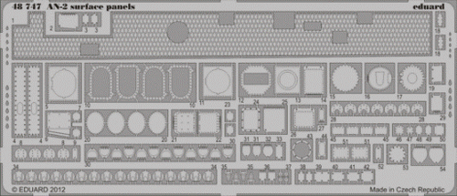 An-2 Surface Panels for TSM 1/48 Eduard
