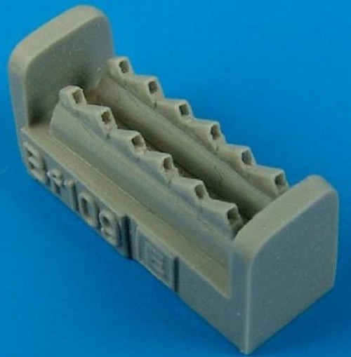 Bf-109E Exhaust for ARX 1/72 Quickboost
