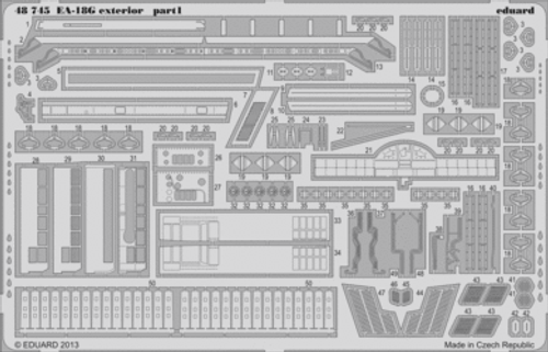 EA-18G Exterior for ITA 1/48 Eduard