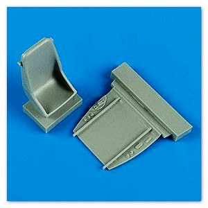 Bf109F Early Seat Conversion for ZVE 1/48 Quickboost