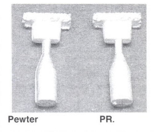 Half Round Top Spark Arrestor for F-Units, Early Jeeps (pr) HO Details West