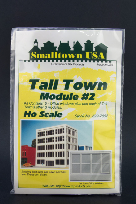 Tall Town Module #2 (6) HO Pikestuff