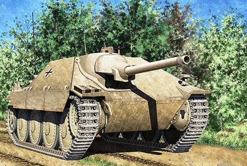 Bergepanzer 38 Hetzer Early Recovery Vehicle 1/35 Thunder Model