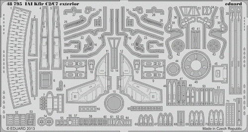 IAI Kfir C2/C7 Exterior for AMK 1/48 Eduard