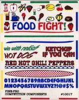Food Fight Related To Foods Decal Pine-Pro