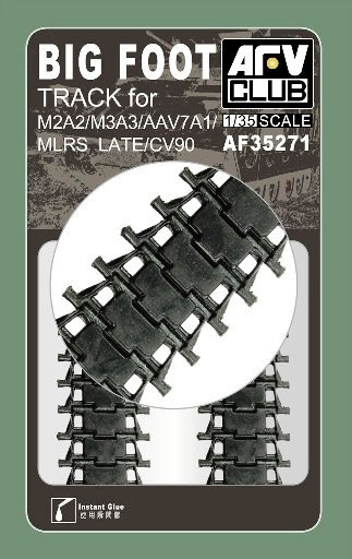 AAV7, M2A2/CV90 Big Foot Track Links 1/35 AFV Club
