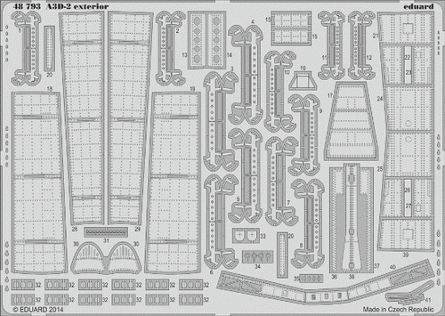 A3D-2 Exterior for TSM 1/48 Eduard