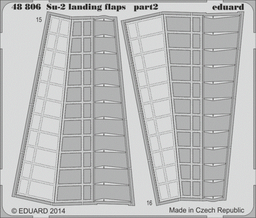 Su2 Landing Flaps for ZVE 1/48 Eduard