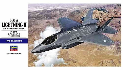 F-35A Lightning II USAF Tactical Fighter 1/72 Hasegawa
