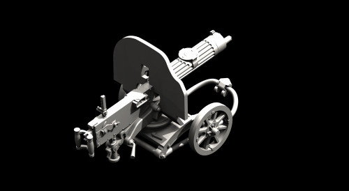 Soviet Maxim Machine Gun 1941 1/35 ICM Models