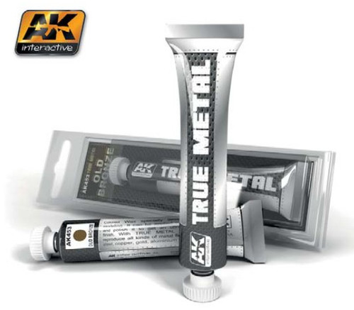 True Metal Wax Old Bronze 20ml Tube AK Interactive