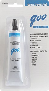 GOO Rubber Base Adhesive 1-1/8 oz. Tube