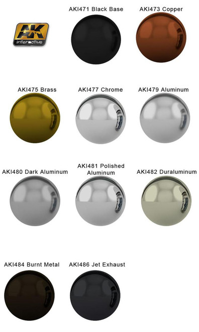 Xtreme Metal Color Series 30ml AK Interactive