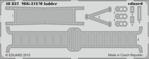 MiG-21UM Ladder for TRP 1/48 Eduard