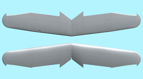 Hs 126A-1 Condor Legion Reconnaissance Plane with Bomb Rack 1/48 ICM Models