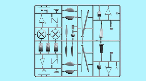 Hs 126A-1 Condor Legion Reconnaissance Plane with Bomb Rack 1/48 ICM Models