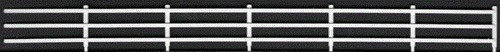 4' x 6.5" 3-Rail Wood-Type Fence (5) HO Scale Tichy Trains