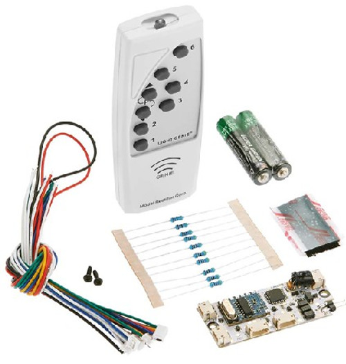 Light Genie Transmitter & Receiver Wireless Light Control System (12 output w/connector) MRC
