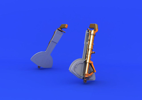 Bf 109G-10 Undercarriage Legs for RVL (Photo-Etch & Bronze) 1/32 Eduard