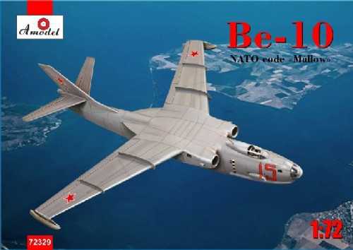 Beriev Be-10 NATO Code Mallow Amphibious Bomber 1/72 A-Model