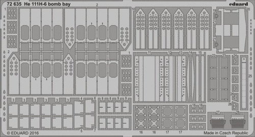 He 111H-6 Bomb Bay for ARX 1/72 Eduard