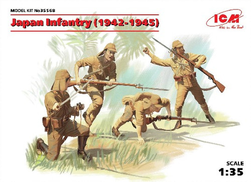 Japanese Infantry 1942-1945 1/35 ICM Models