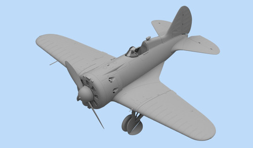 I-16 Type 24 WWII Soviet Fighter 1/48 ICM Models