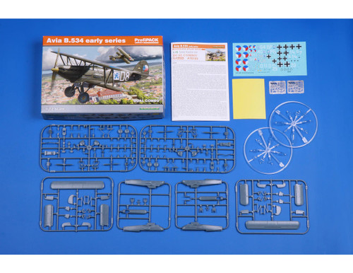 Avia B534 Early Series BiPlane Fighter Dual Combo (Profi-Pack) 1/72 Eduard
