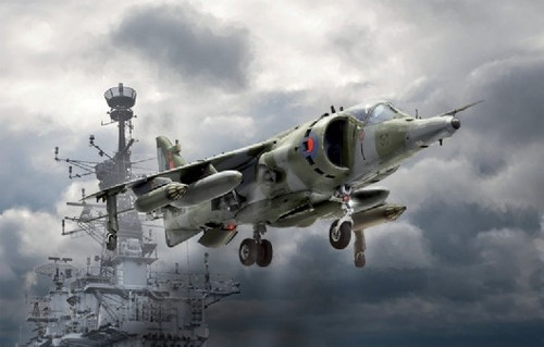 Harrier GR.3 Fighter Falklands War 1/72 Italeri