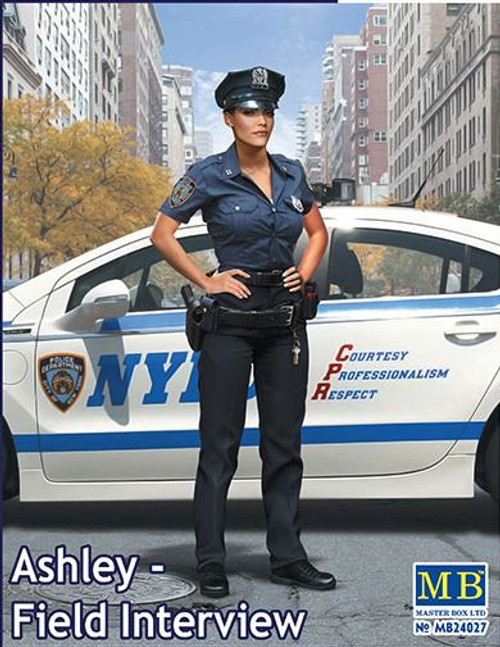 Ashley Modern Police Woman 1/24 Masterbox