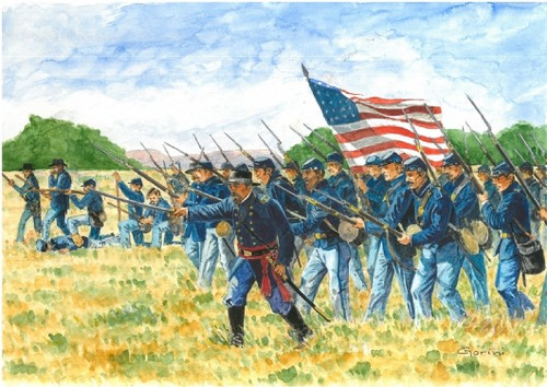 American Civil War Union Infantry 1/72 Italeri