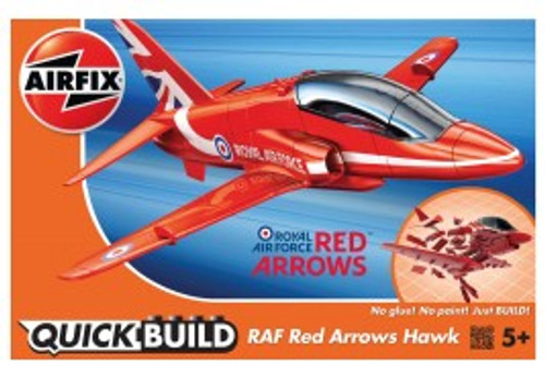 Quick Build Red Arrows Hawk RAF Aircraft (Snap) Airfix