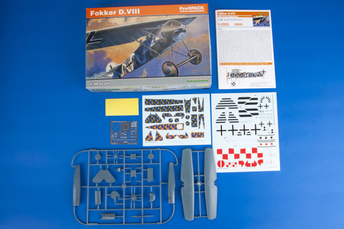 Fokker D VIII BiPlane (Profi-Pack Plastic Kit) 1/48 Eduard